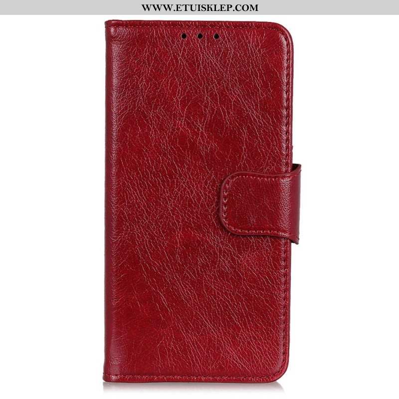 Etui Folio do Poco F4 Dwoina Skóry Nappa